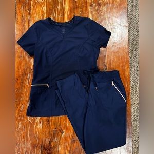 COPY - COPY - Cherokee “Statement” scrub set. Navy blue.